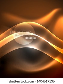glänzend glänzender Neonhellhintergrund, Vektorfuturistisches Techno-Design