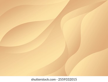 glossy gold and dark gold background. gradient. toned fabric surface texture. dark background with space for design. combnation of plum eggplant. curve pattern. color and glossy gold and dark gold.