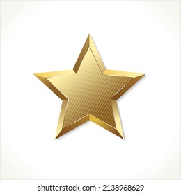 Glossy gold star rating award success rate