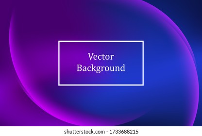 fondo redondeado azul y violeta de gradiente brillante