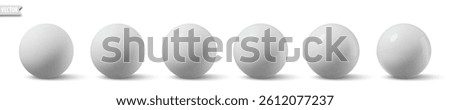 Glossy gray spheres. 3D model bubble collection realistic silver balls with smooth surfaces and shadows. Ideal for backgrounds mockup object modern design. Vector illustration shiny plastic globe set