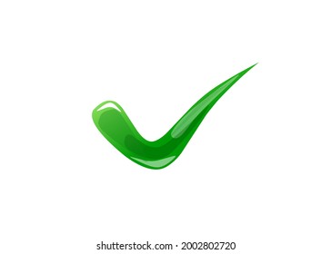 Glossargrünes Markierungszeichen, Vektorsymbol