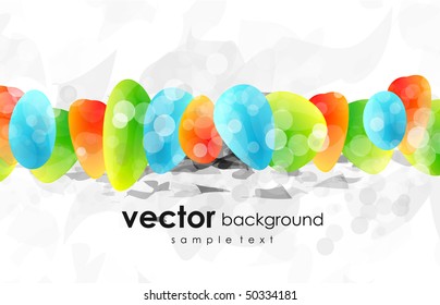 Glossy and grungy design. Abstract vector background