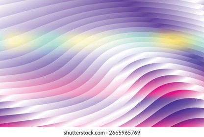 fundo abstrato holográfico brilhante com texturas lisas de vidro com nervuras, gradientes luminosos vibrantes para projetos criativos modernos, web e design de impressão