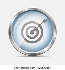 Glossy Icon Vector Illustration