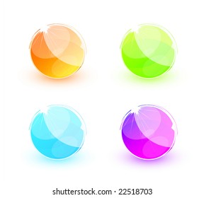 Glossy icons