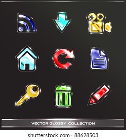 Glossy icons vol.2 (color set)
