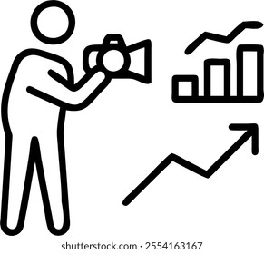 Glossy illustration of a businessman making Dhanteras investments concept as Camera movement Pan across the businessmans focused expression as he makes investments. Scene Sleek mod