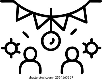 Glossy illustration of a community Dhanteras celebration concept as Camera movement Pan across the community members celebrating together. Scene Lively outdoor background. Detail G