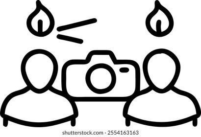 Glossy illustration of a couple lighting Dhanteras diyas concept as Camera movement Pan across the couple as they light diyas. Scene Romantic serene background. Detail Glossy effec