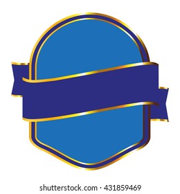 a glossy illustration of a crest