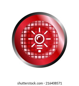 Glossy light icon 