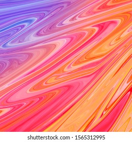 Glossy liquid abstract background. Marbling, acylic paint texture