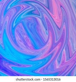 Glossy liquid abstract background. Marbling, acylic paint texture
