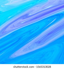 Glossy liquid abstract background. Marbling, acylic paint texture