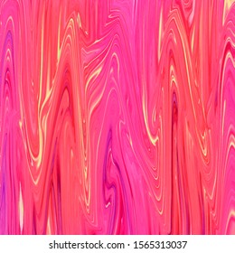 Glossy liquid abstract background. Marbling, acylic paint texture
