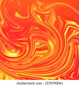 Glossy liquid abstract background. Marbling, acylic paint texture