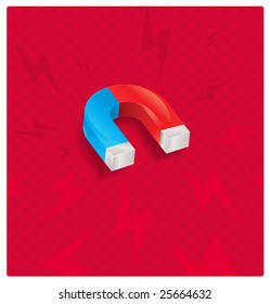 glossy magnet icon