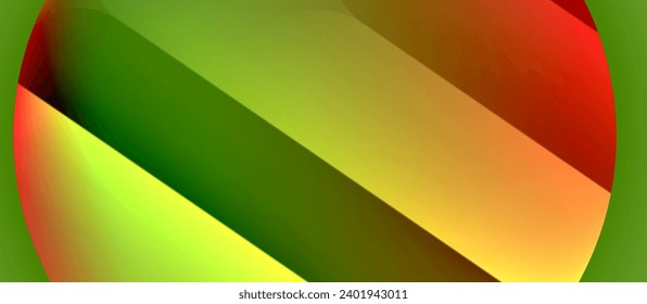 Glossy metal glowing circles geometric background. Minimal abstract composition. Vector illustration For Wallpaper, Banner, Background, Card, Book Illustration, landing page