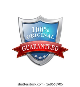 Glossy Orginal Shiny Shield Icon