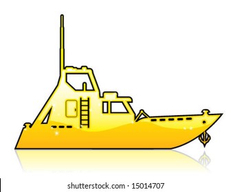 Glossy Patrol Boat