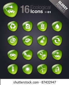 Glossy Pebbles - Ecological Icons