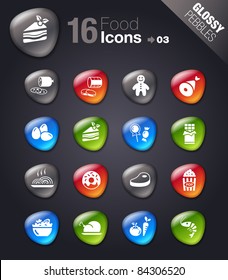 Glossy Pebbles - Food Icons