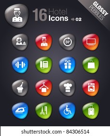 Glossy Pebbles - Hotel icons