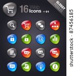 Glossy Pebbles - Website and Internet Icons