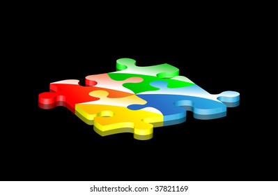 glossy puzzle