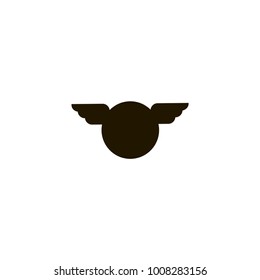 glossy racing shield icon. sign design