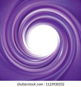 Glossy radial curvy fond  with space for text in glowing white center. Gel fluid cream caramel surface.