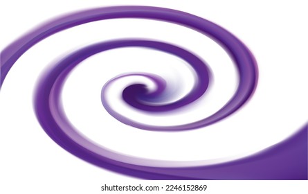 Glossy radial curvy fond with space for text in glowing white center. Gel fluid caramel surface. Appetizing mix jam of juicy plants dark lavender color: grape, bilberry, dewberry, whortleberry, plum