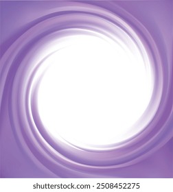 Glossy radial curvy fond with space for text in glowing white center. Gel fluid caramel surface. Appetizing mix jam of juicy plants dark lavender color: grape, bilberry, dewberry, whortleberry, plum