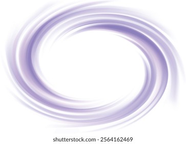 Glossy radial rippled curvy art fond frame. Text space white border. Gel fluid indigo creme caramel surface. Appetizing yogurt of juicy fruits light lavender color: grape, currant, mulberry, bilberry