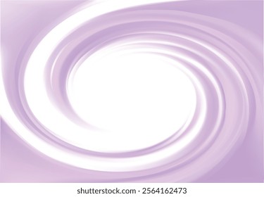 Glossy radial rippled curvy art fond frame. Text space white border. Gel fluid indigo creme caramel surface. Appetizing yogurt of juicy fruits light lavender color: grape, currant, mulberry, bilberry