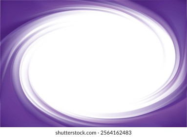 Glossy radial rippled curvy art fond frame. Text space white border. Gel fluid indigo creme caramel surface. Appetizing yogurt of juicy fruits light lavender color: grape, currant, mulberry, bilberry