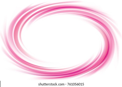 Glossy radial rippled curvy backdrop with glowing white center. Twirl gel fluid pink surface. Appetizing jam of juicy fruits mauve color: grape, mulberry, blueberry, bilberry, bramble