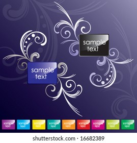 glossy rectangle