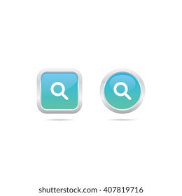 Glossy Search Buttons