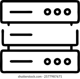 Glossy server racks in data center with copy space concept as A glossy image of server racks in a data center with a portion intentionally left blank to provide copy space. The sce