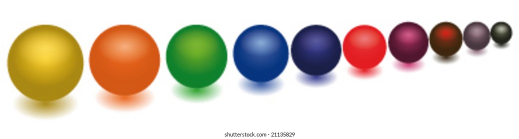 glossy shiny buttons / vector icon