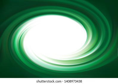 Glossy shiny mix wavy eddy dark jade bio radial curvy fond with space for text in glowing white center. Gel fluid estragon surface vivid cool deep malachite mint color. Logo sign icon symbol design