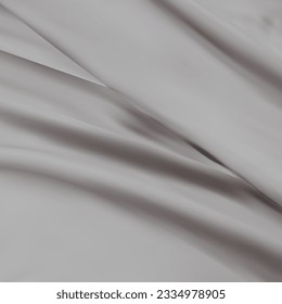 Material de ilustración de fondo de tela de plata blanda brillante