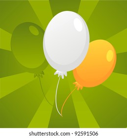 glossy st. patrick's day background