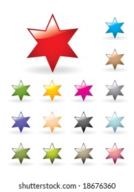 Glossy stars collection