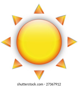 glossy sun