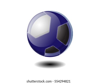 Glossy Three Dimensional Sphere Logo Icon Template