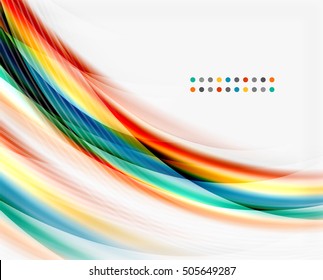 Glossy translucent wave vector template, line pattern