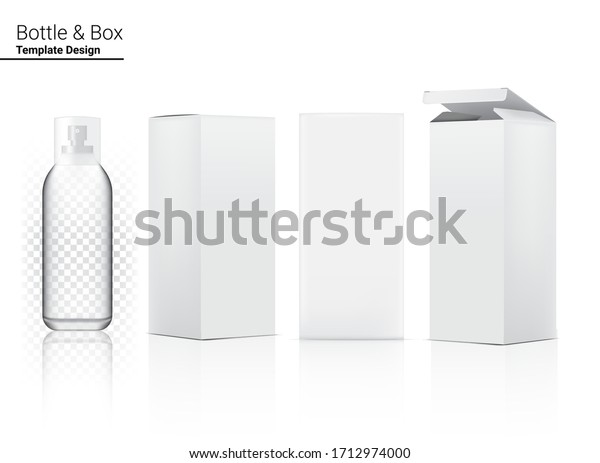 Download Glossy Transparent Spray Bottle Mock Realistic Stock Vector Royalty Free 1712974000